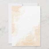 Regal Elegante: Elfenbeinküste, Gold und grüne Ein Einladung (Rückseite)