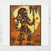 Regal Elixir: Eine königliche Wine Fit für Könige  Schaumweinetikett (Einzelnes Label)