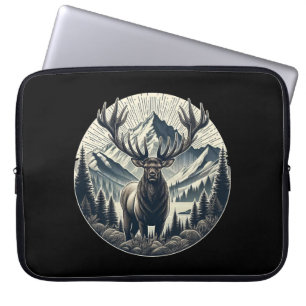 Regal Elk - Majestic Wildlife Protector Laptopschutzhülle