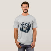 Regal Elk, Majestic Wildlife T-Shirt (Vorne ganz)