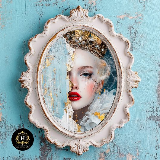 Regal Feminine Power Frauengeschichte Monat Seidenpapier