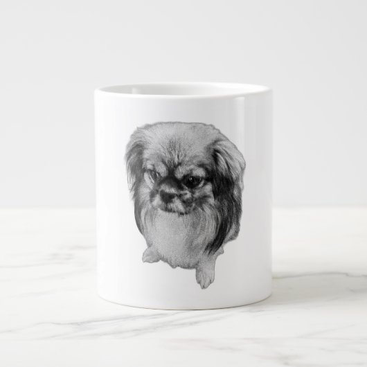 Regal Fluff Jumbo-Tasse (Vorderseite)