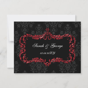 Regal geblüht uAwg RSVP Karte