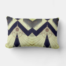Regal Geometry Throw Cotton Lumbar Cushion