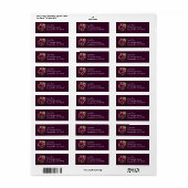 Regal Geranium Flowers Elegant Maroon Floral Lugga (Vorne)