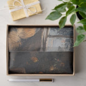 Regal German Shepherd Christmas Decoupage Seidenpapier (Geschenk)