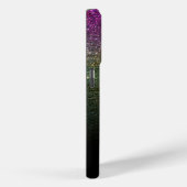 Regal-Glitzer-Fade & Monogramm Case-Mate iPhone Hülle (Rückseite / Rechts)