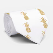 Regal Gold Ananas Krawatte (Gerollt)