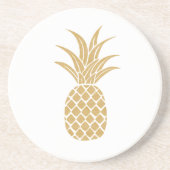 Regal Gold Ananas Untersetzer (Vorne)