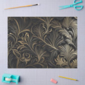 Regal Gold auf Black Decoupage Papier (Basteln)