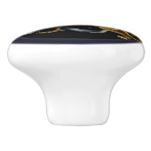 Regal Gold Griffin Keramikknauf (Seitenansicht)