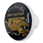 Regal Gold Griffin Keramikknauf (Rechts)