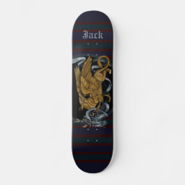 Regal Gold Griffin Skateboard