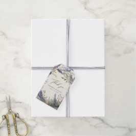 Regal Gold Lavender Wedding Vielen Dank für Ihre T Geschenkanhänger