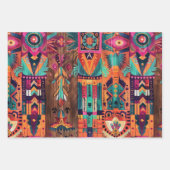 Regal Gold "Legacy of the Sun Empire" Aztec Wrap S Geschenkpapier Set (Vorderseite 3)