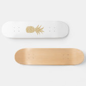 Regal Gold Pineaple Skateboard (Horizontal)