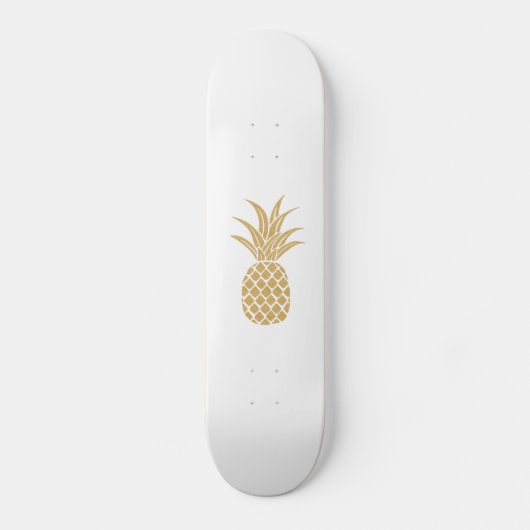 Regal Gold Pineaple Skateboard (Vorderseite)