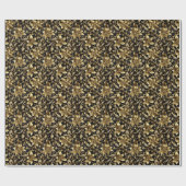 Regal Golden Patterns Geschenkpapier (Flach)