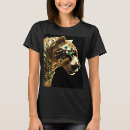 Regal Grace: Der Goldene Jaguar mit den Emeralds T-Shirt
