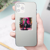 Regal Great Dane Aufkleber (Telefon)