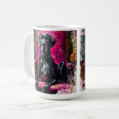 Regal Great Dane Kaffeetasse (Vorderseite Links)