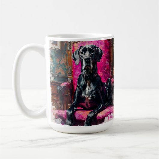 Regal Great Dane Kaffeetasse (Links)