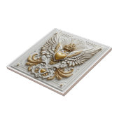 Regal Heart and Eagle Fliese (Seite)