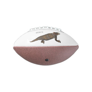 Regal-Horned-Eidechsen-Cartoon Football