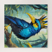 Regal Jungle Bird Puzzle (Horizontal)