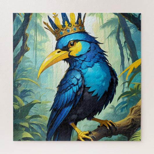 Regal Jungle Bird Puzzle (Vertikal)