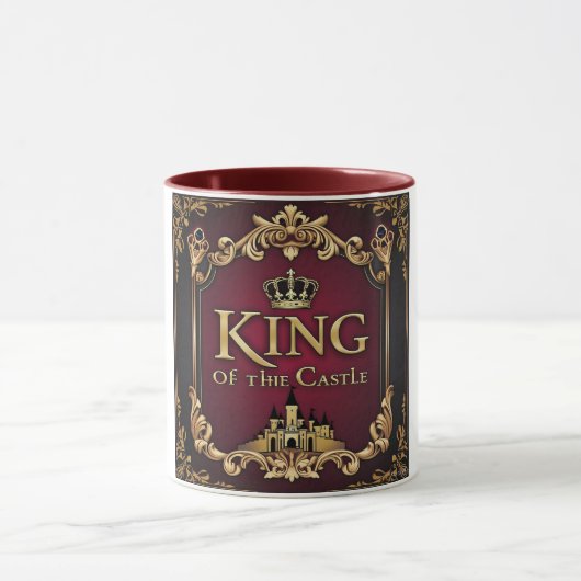 Regal King of Castle Design dad Tasse (Zentrum)