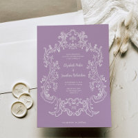 Regal Lavender Lila | Barockrahmen