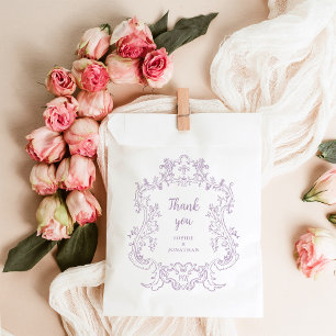 Regal Lavender   Vintage Barockrahmenverheiratung Geschenktütchen