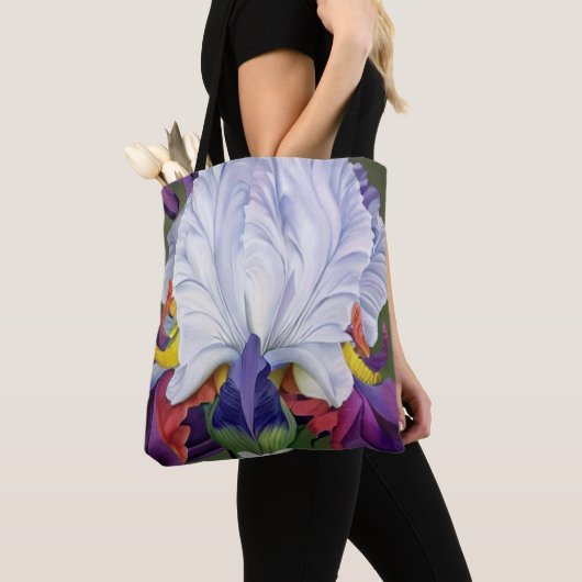 Regal Lila Iris Tasche (Von Nahem)