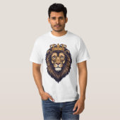 Regal Lion Crown Emblem T-Shirt (Vorne ganz)
