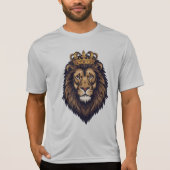 Regal Lion Crown Emblem T-Shirt (Vorderseite)