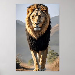 Regal Lion: König der Savanna Poster
