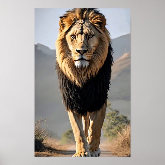 Regal Lion: König der Savanna Poster (Vorne)