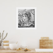 Regal Lion Poster (Küche)
