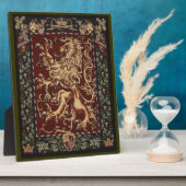 Regal Lion Tapestry Fotoplatte (Seite)