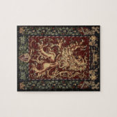 Regal Lion Tapestry Puzzle (Horizontal)