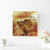 Regal Lions Lioness Acrylmauer Uhr (Zuhause)
