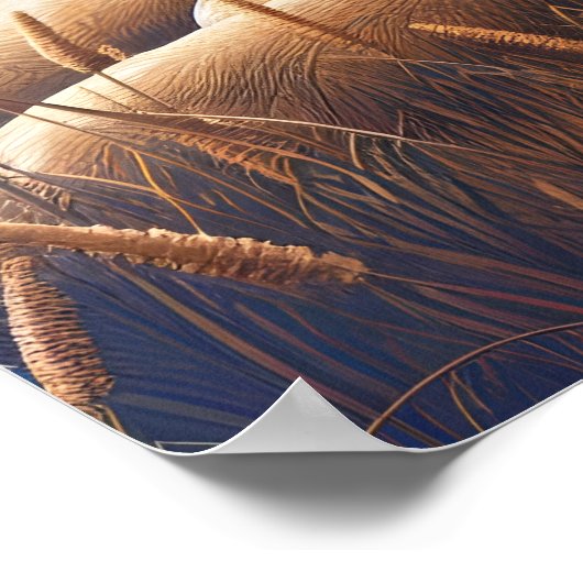 Regal Lions Roaming Poster (Ecke)