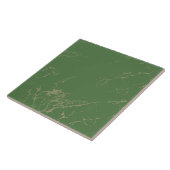 Regal Marble Rose Gold Green Tile Fliese (Seite)