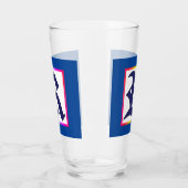 REGAL MONOGRAM, ANFANG R Bier Glas (Links)