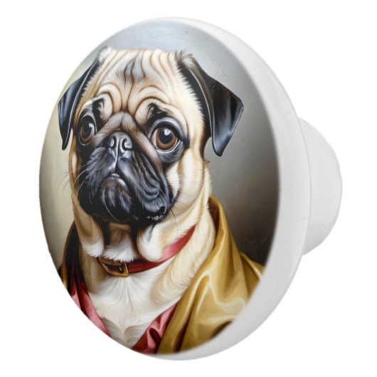 Regal Mops Keramikknauf (Rechts)