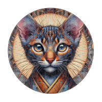 Regal Mythic verzierte Fantasy-Katze