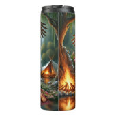 Regal Native Woman, Adler Companion. Thermosbecher (Rückseite)