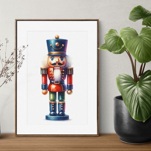 Regal Nutcracker Poster