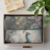 Regal Peacock Decoupage Seidenpapier (Geschenk)